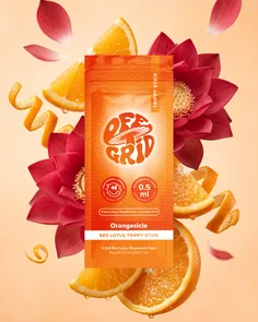Off Grid Trippy Sticks Orangesicle, 0.5 ml, front